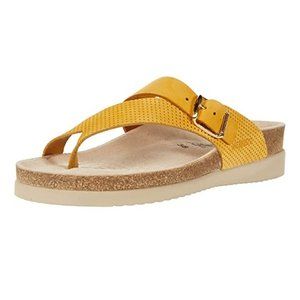Mephisto Women's Helen Mix Thong Sandals – Comfortable Cork Footbed Sandals